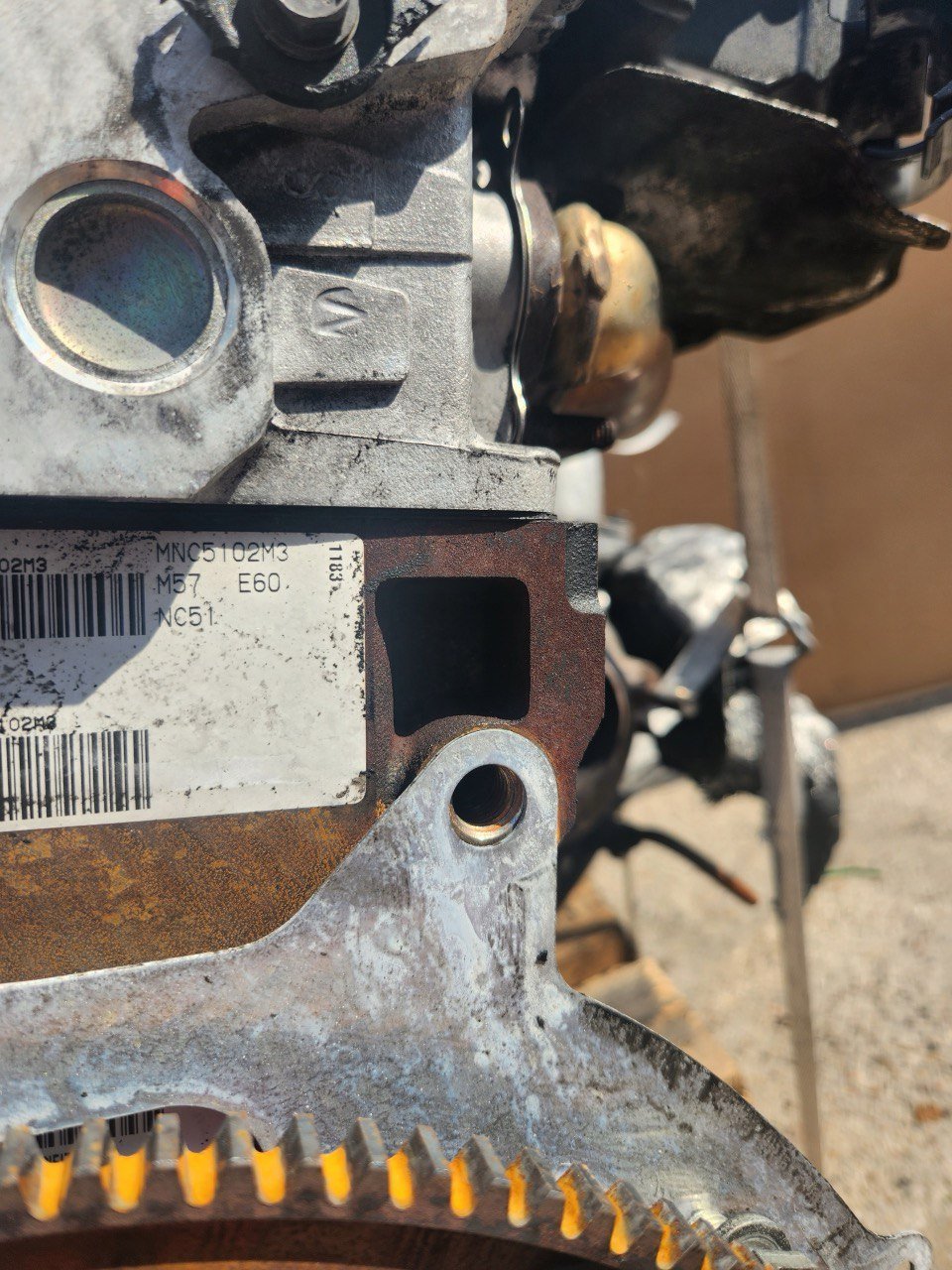 BMW E60 525i N52B25 Engine 2005 photo 1