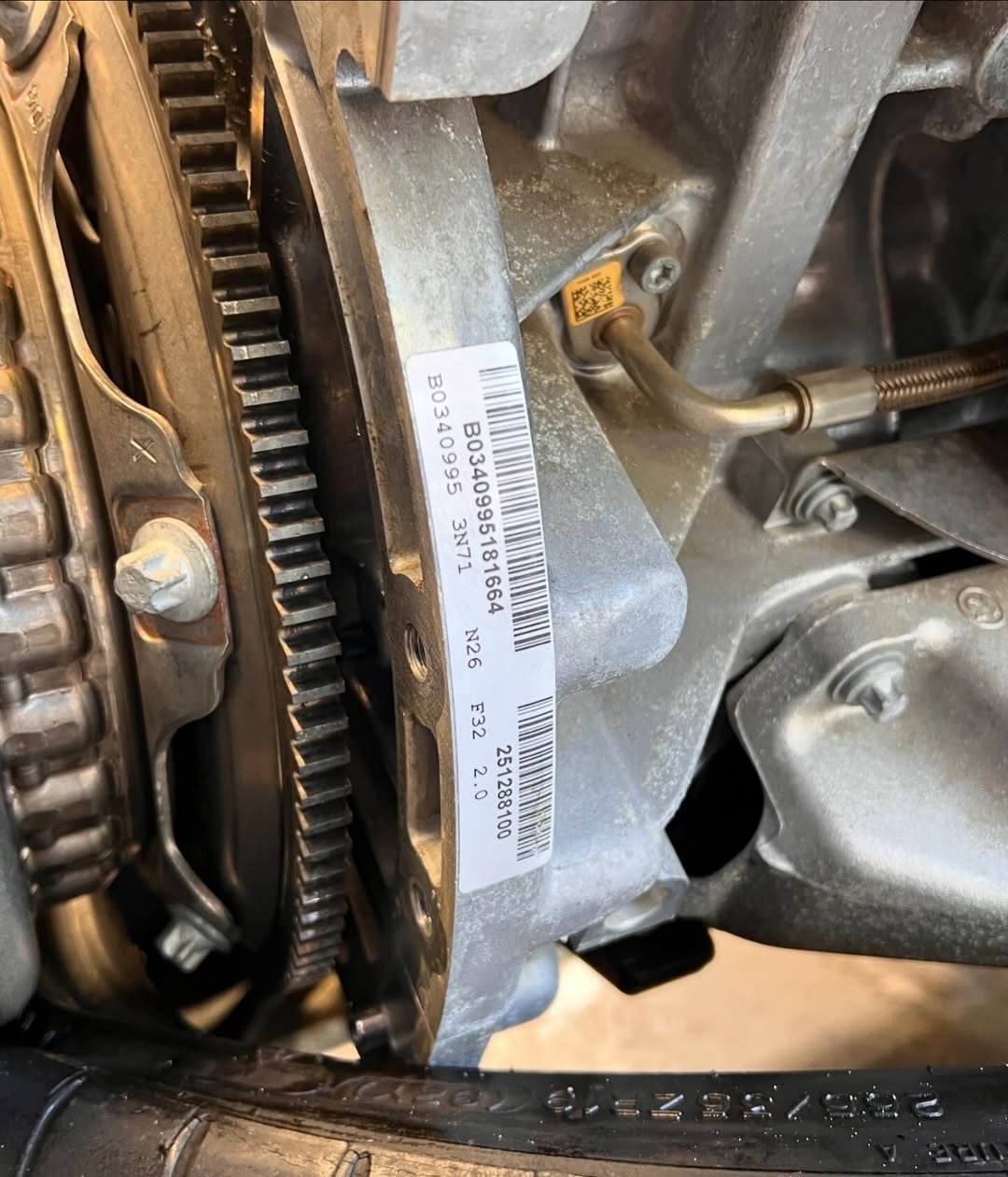 BMW E90 523i N53B25 Engine 2013 photo 1