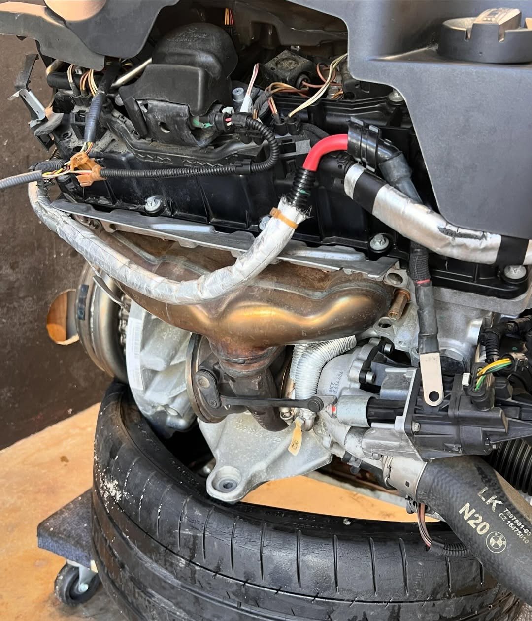 BMW E46 316i M43B19 Engine 1999 photo 1