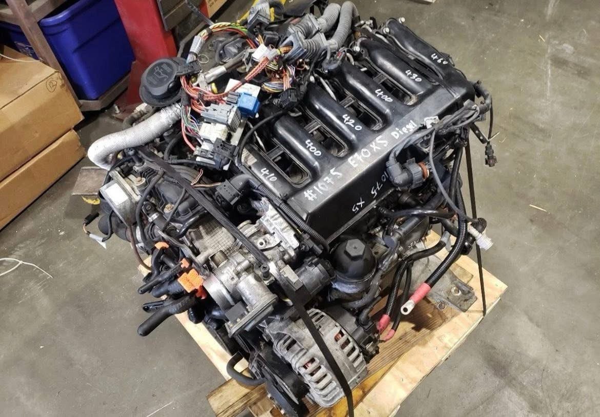 BMW E65 745d M67D44 Engine 2005 photo 1