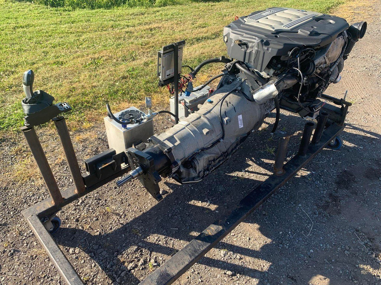 BMW E38 740d M67D44 Engine 2008 photo 1