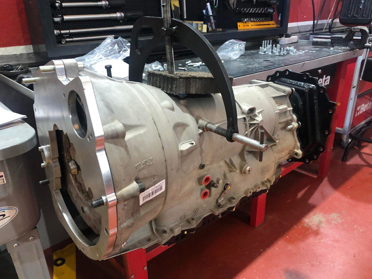 BMW E65 745d M67D44 Engine 2007 photo 1