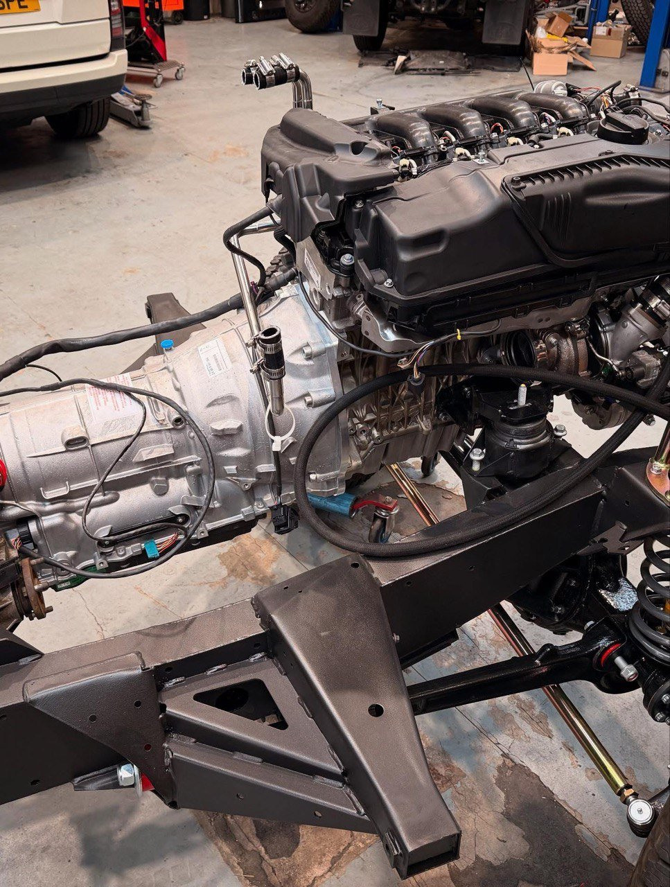 BMW E46 323i M52B25 Engine 1997 photo 1