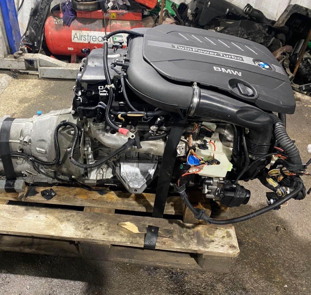 BMW E60 525d M57D25 Engine 2007 photo 1
