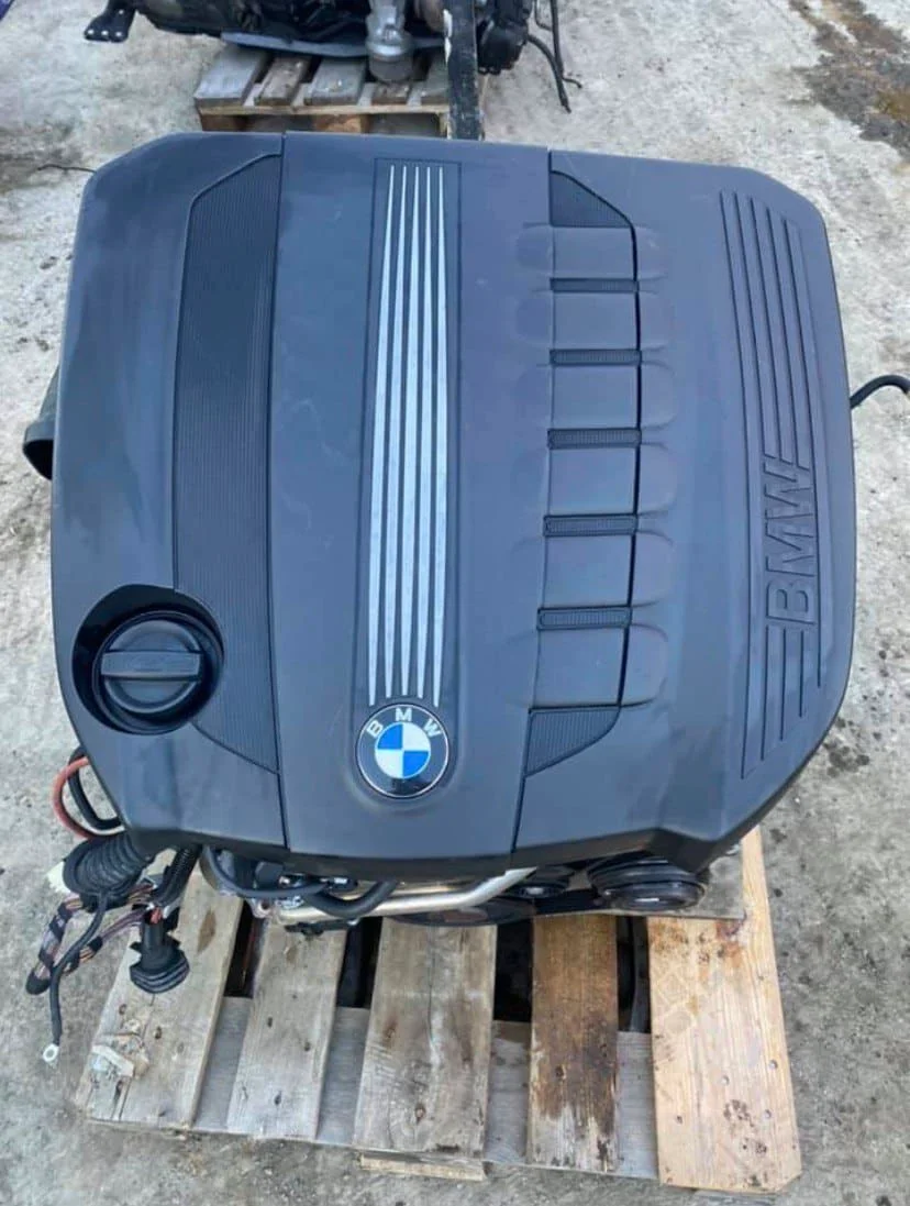 BMW engines in the Hamburg workshop